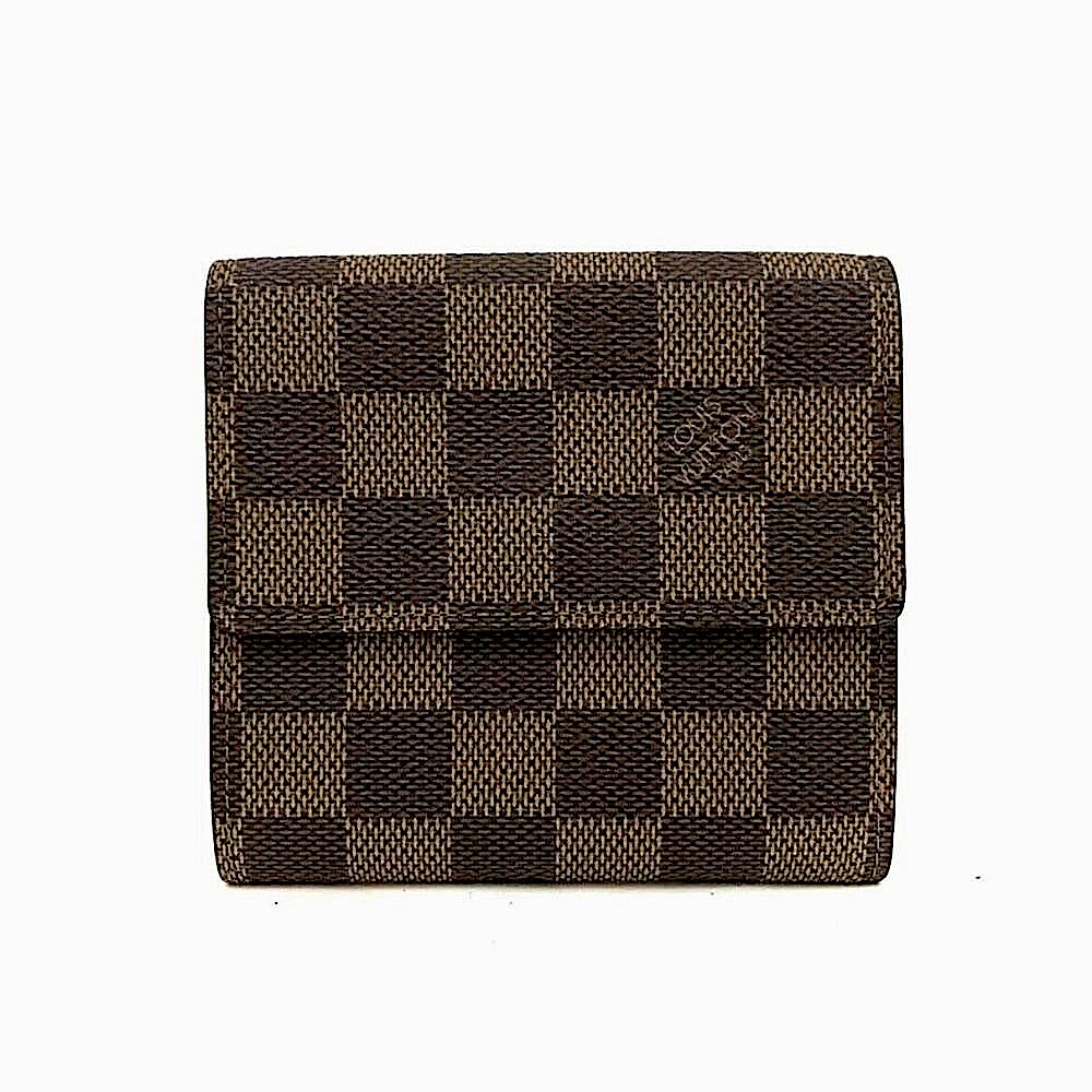 Authentic LV Louis Vuitton Damier Portefeiulle Elise Trifold Compact Wallet - Picture 4 of 8